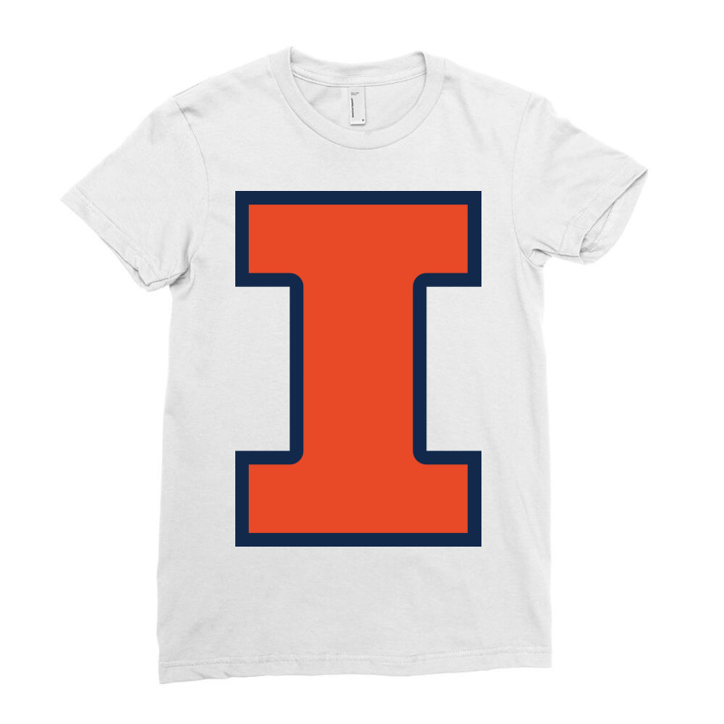 Illinois Fighting Illini, Merch Ladies Fitted T-Shirt by asherparker987 | Artistshot