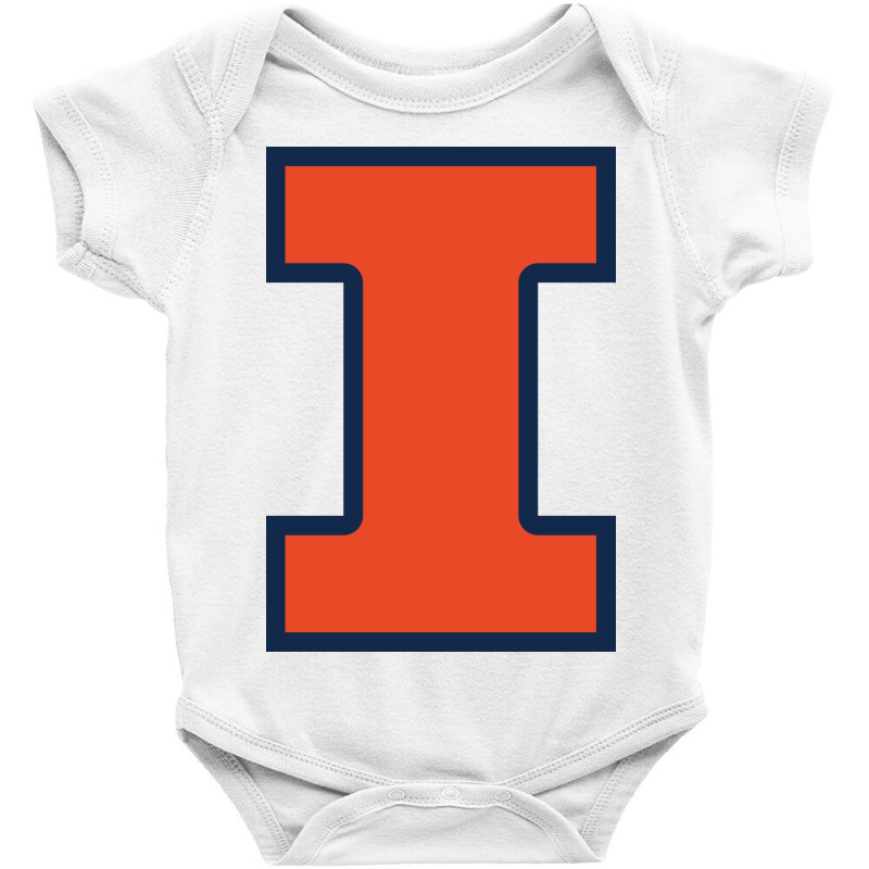 Illinois Fighting Illini, Merch Baby Bodysuit by asherparker987 | Artistshot