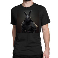 Black Rabbit Looks At Camera Classic T-shirt | Artistshot