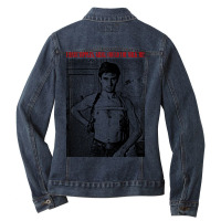 I Have Nipples, Greg. Could You Milk Me Ladies Denim Jacket | Artistshot