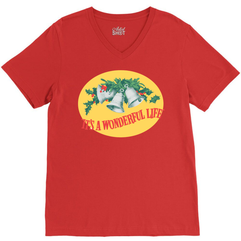 It's A Wonderful Life V-Neck Tee by mpofykurpesl | Artistshot