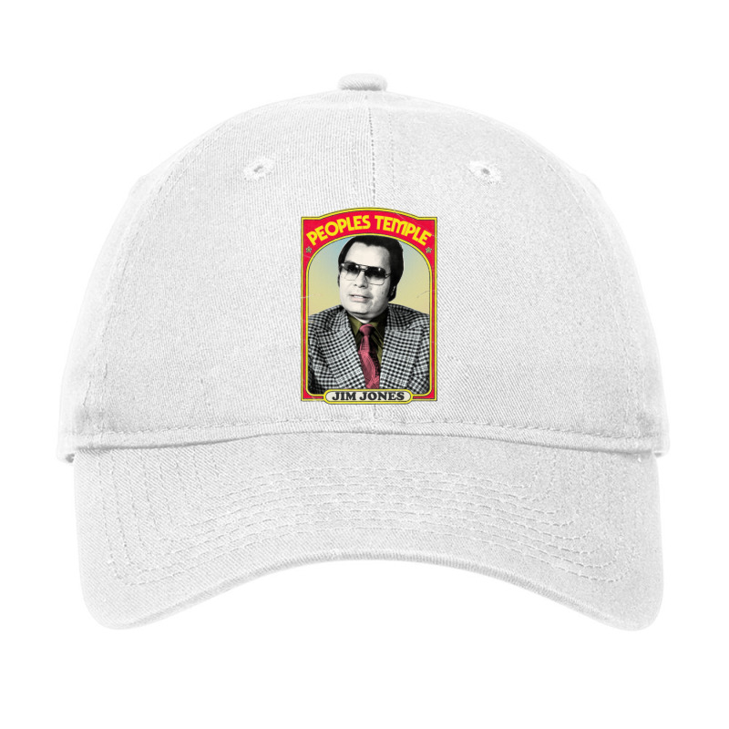 Jim Jones  Peoples Temple Retro Style Fan Art Desi Adjustable Cap by luksixhefri0 | Artistshot