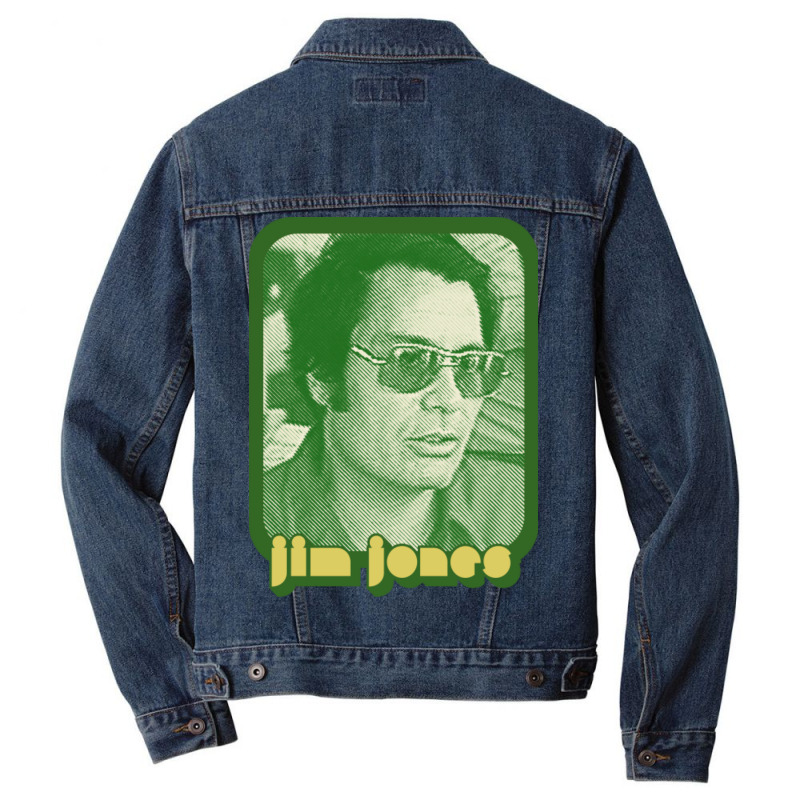 Jim Jones  Retro Style Cult Leader Design Men Denim Jacket by luksixhefri0 | Artistshot