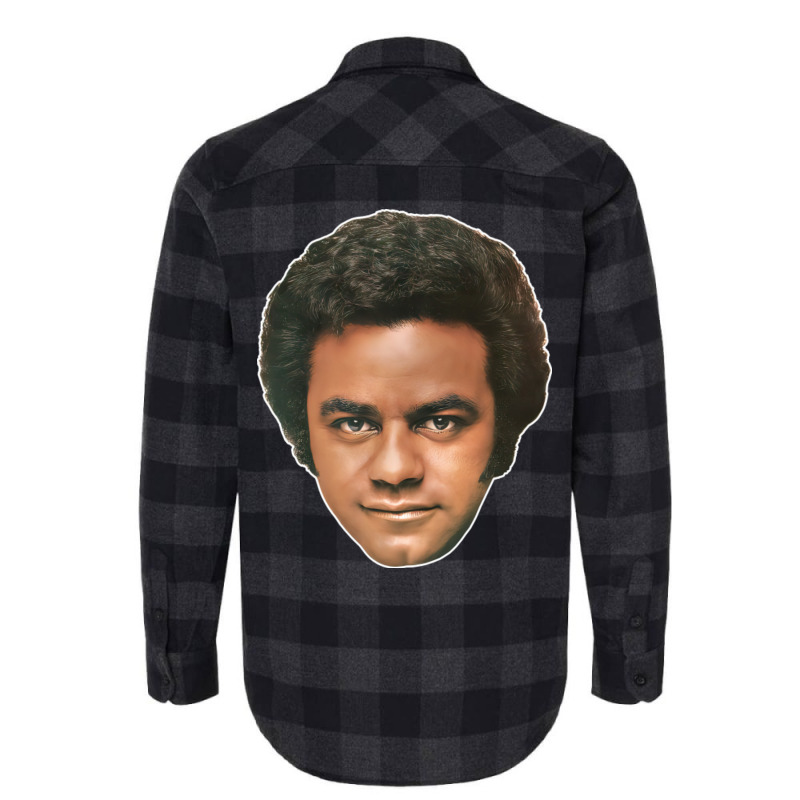 Johnny Mathis    70s Retro Fan Art Flannel Shirt | Artistshot