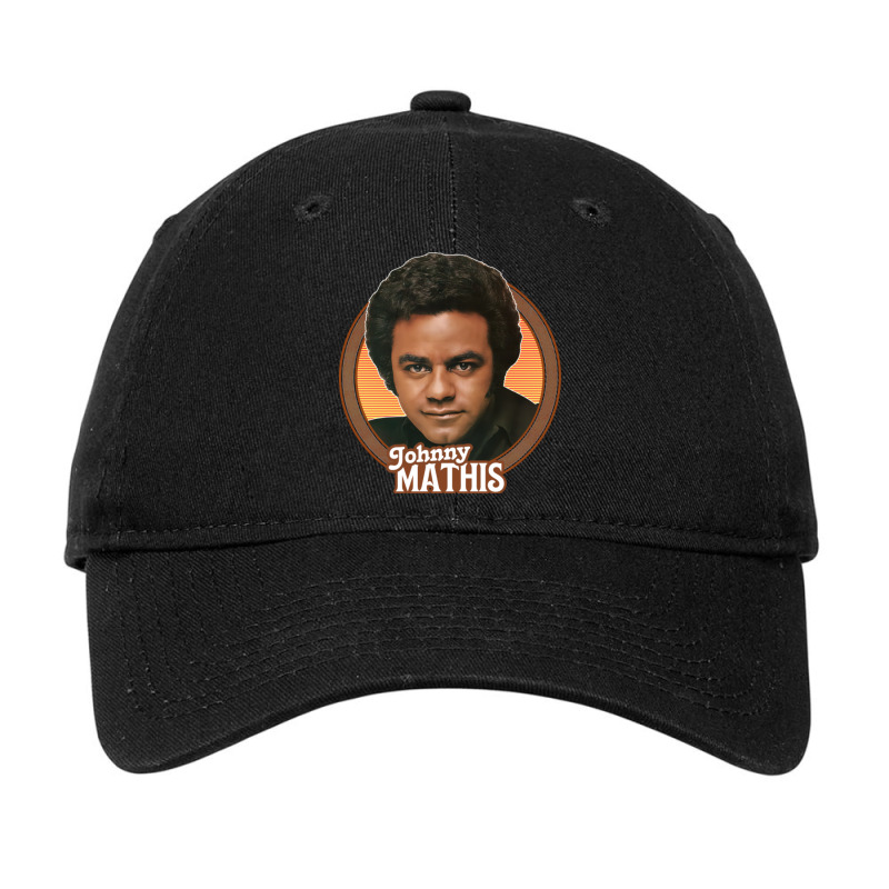 Johnny Mathis    70s Retro Fan Art1 Adjustable Cap | Artistshot