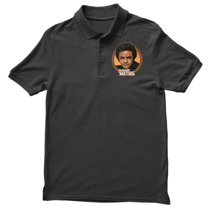 Johnny Mathis    70s Retro Fan Art1 Men's Polo Shirt | Artistshot