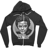 Johnny Mathis    70s Retro Fan Art2 Zipper Hoodie | Artistshot