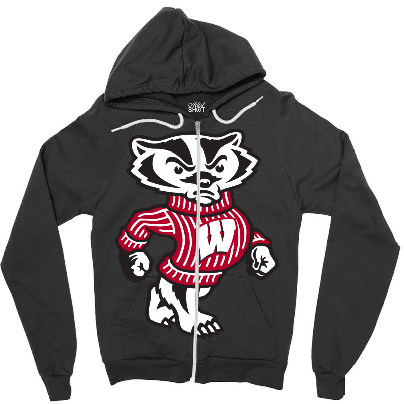 Buckybadger, Merch Zipper Hoodie | Artistshot