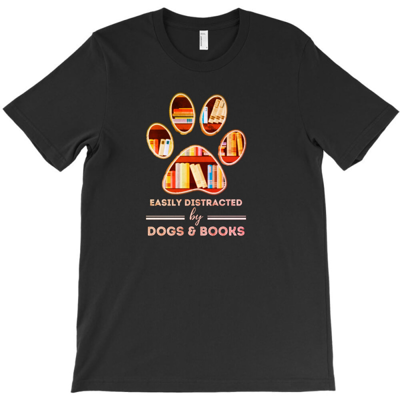 Books And Dogs Lover T-shirt | Artistshot