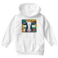 Cows Gemstone Sunflowers Tumbler Youth Hoodie | Artistshot