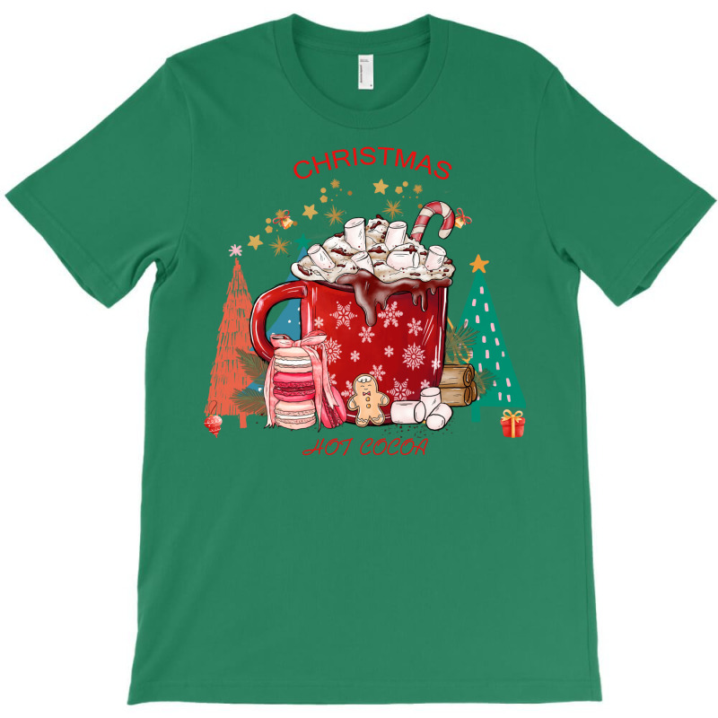 Christmas Hot Cocoa Sblimation T Shirts Merry Chri T-shirt | Artistshot