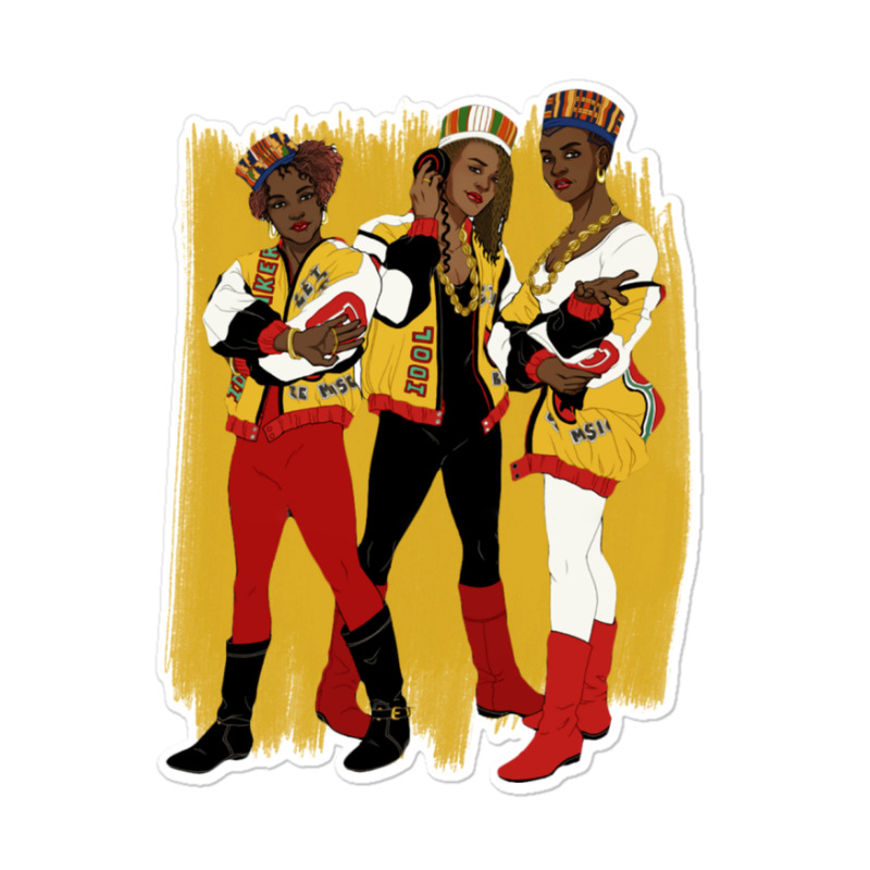 Salt N Pepa 90s Hip-hop Music Sticker | Artistshot