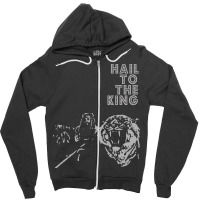 Ezekiel   Hail To The King Zipper Hoodie | Artistshot