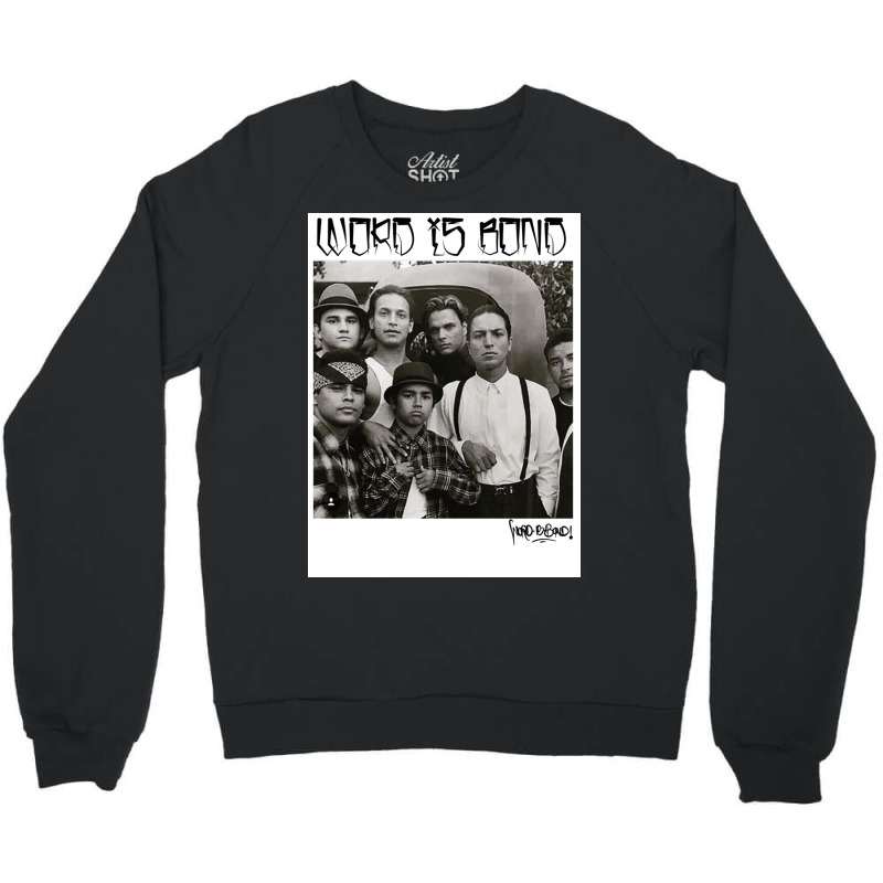 Word Is Bond - Blood In Blood Out Rip Crewneck Sweatshirt | Artistshot