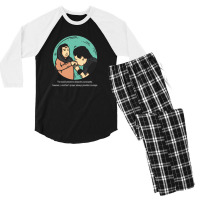 Mother's Prayer For Her Son Men's 3/4 Sleeve Pajama Set | Artistshot