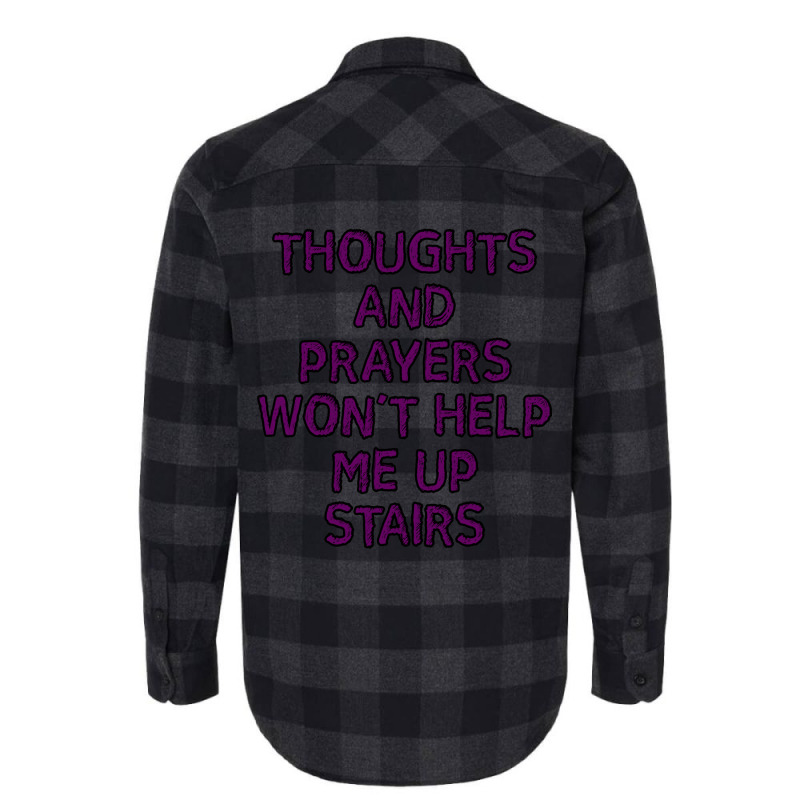 Thoughts And Prayers Flannel Shirt | Artistshot