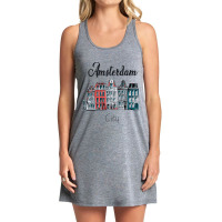 Amsterdam City Skyline Tank Dress | Artistshot