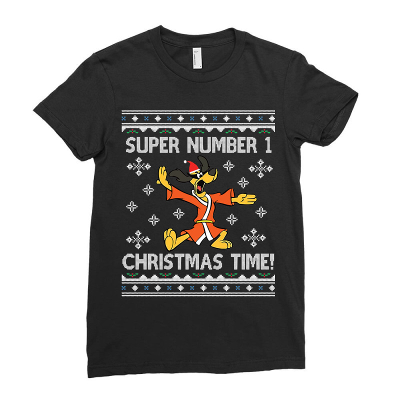 Funny Hong Kong Kungfu Phooey Number One Christmas Ladies Fitted T-Shirt by AleaAlmondz | Artistshot