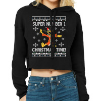 Funny Hong Kong Kungfu Phooey Number One Christmas Cropped Hoodie | Artistshot