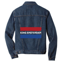 Feast Day Amsterdam Holland Koningsdag Men Denim Jacket | Artistshot