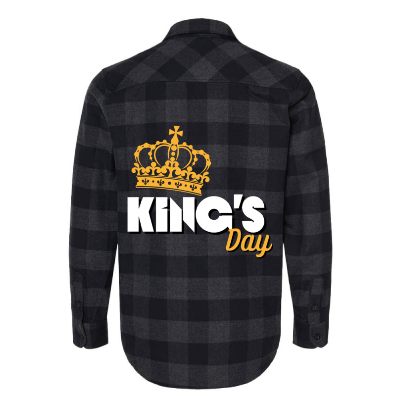 Kings Day Amsterdam Flannel Shirt by AlicenHewlett | Artistshot