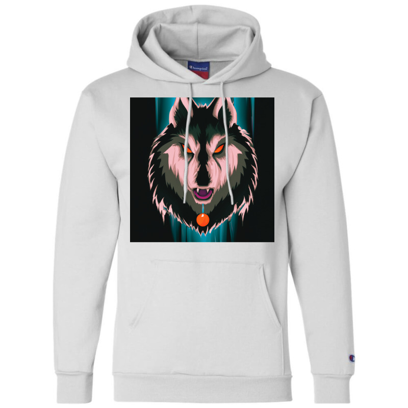 Alpha Wolf Boss Marine Theme Champion Hoodie by charkmatgenb | Artistshot