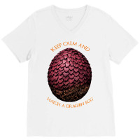 Drogon Dragon Egg Art Print V-neck Tee | Artistshot