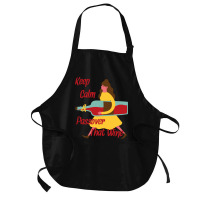 Keep Calm And Passover That Wine Medium-length Apron | Artistshot