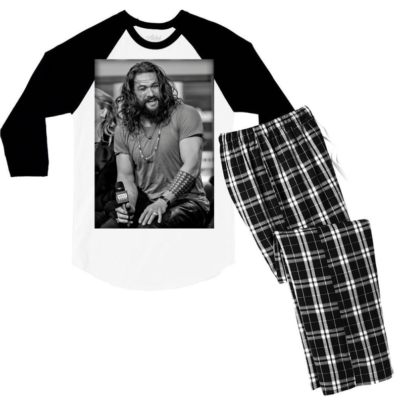 Black Day Gift Jason Momoaquarantine Shirts Pandem Men's 3/4 Sleeve Pajama Set | Artistshot