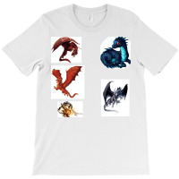 Dragon Sticker T-shirt | Artistshot