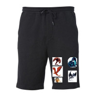 Dragon Sticker Fleece Short | Artistshot