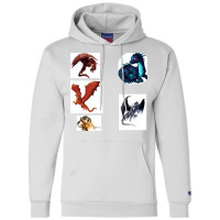 Dragon Sticker Champion Hoodie | Artistshot