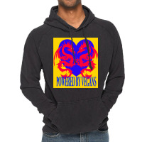 Dragons Powered By Vegans Yellow Vintage Hoodie | Artistshot