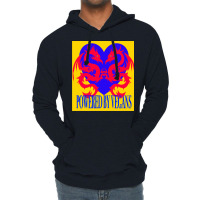 Dragons Powered By Vegans Yellow Lightweight Hoodie | Artistshot