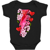 Valentine's Day Lightning Bolt Baby Bodysuit | Artistshot