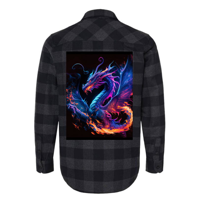 Fantasy Dragons And Mystical Creatures 85 Flannel Shirt | Artistshot