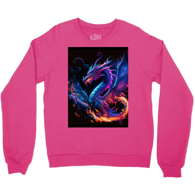 Fantasy Dragons And Mystical Creatures 85 Crewneck Sweatshirt | Artistshot