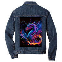 Fantasy Dragons And Mystical Creatures 85 Men Denim Jacket | Artistshot