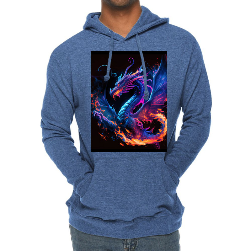 Fantasy Dragons And Mystical Creatures 85 Lightweight Hoodie | Artistshot