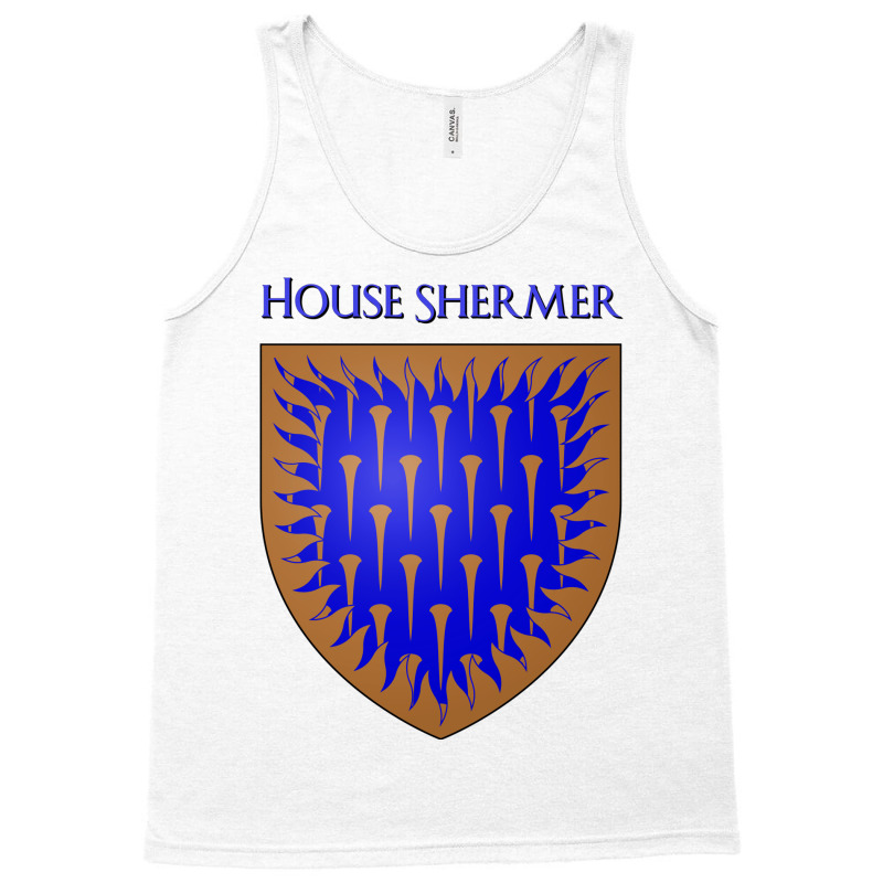 House Shermer Coat Of Arms Heraldry Sigil   A Song Tank Top | Artistshot