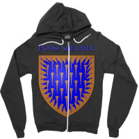 House Shermer Coat Of Arms Heraldry Sigil   A Song Zipper Hoodie | Artistshot