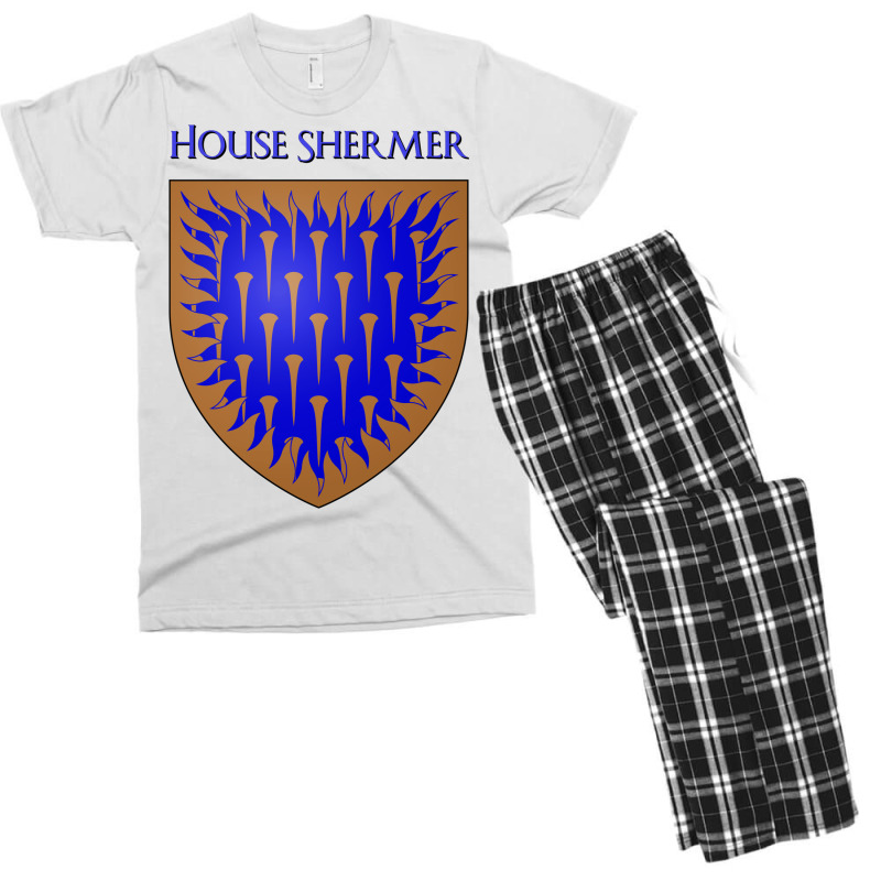 House Shermer Coat Of Arms Heraldry Sigil   A Song Men's T-shirt Pajama Set | Artistshot