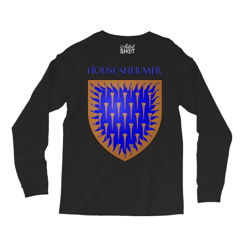 House Shermer Coat Of Arms Heraldry Sigil   A Song Long Sleeve Shirts | Artistshot