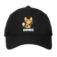 Catnite Gift For Gamers Fortnite Adjustable Cap | Artistshot