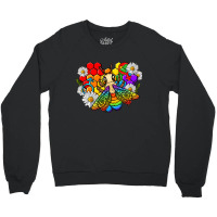 Pride Bee With Daisy Lgbtq Crewneck Sweatshirt | Artistshot