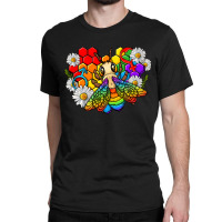 Pride Bee With Daisy Lgbtq Classic T-shirt | Artistshot