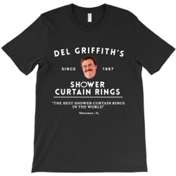 del griffiths shower curtain rings T-Shirt | Artistshot