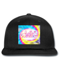 Hello Summer Tie Dye Tumbler Printed Hat | Artistshot