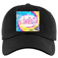 Hello Summer Tie Dye Tumbler Kids Cap | Artistshot