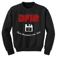 Dfir Digital Investigations With A Smile Youth Sweatshirt | Artistshot